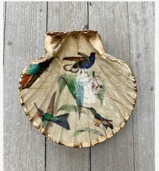 Golden Sky Birds Scallop Dice Dish