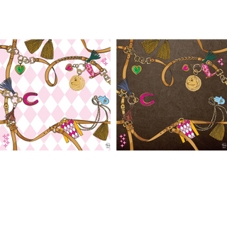 Bespoke Double the Fun/Year of the horse mat/Double Sided