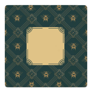 Emerald Hive Royale Mahjong Mat
