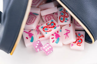 Mahj House Rules Ranch House TIles: Wild Rose
