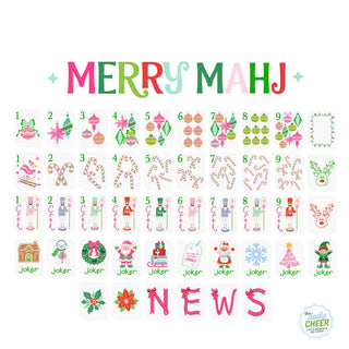 Merry Mahj Christmas Tiles Preorder
