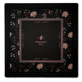 Mocha Bloom Mahjong Mat