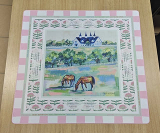 Pink Pastures Mahjong Mat