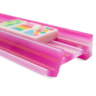 MFM PINK RIBBON ACRYLIC MAHJONG RACKS