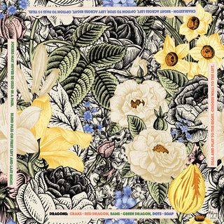 BESPOKE VINTAGE FLORAL MAT