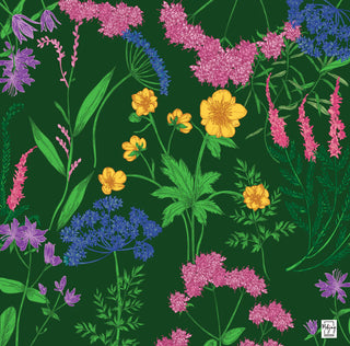 Bespoke Garden Glow Mat Emerald Green