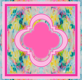 Mardijong Peacock Pink Mat - Abigail Reller Collab