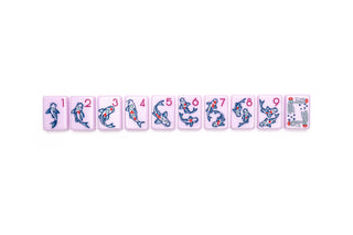 THE CHINOISERIE SET -  MAHJONG TILES: LUXE LILAC