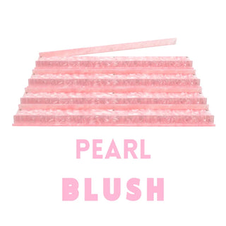 Pearl Blush Acrylic Racks
