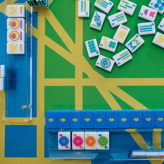 The Brights! Electric Blue House Tiles