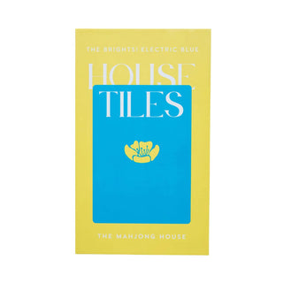 The Brights! Electric Blue House Tiles