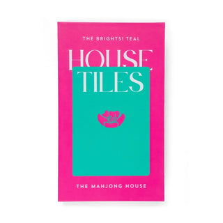 The Brights! Teal House Tiles