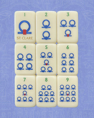 St. Clare Mahjong The Origins Collection Tiles