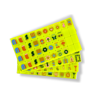 PLM Mod Chartreuse Travel Tiles