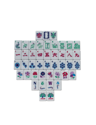 Strut Your Stuff Mahjong Tile Set
