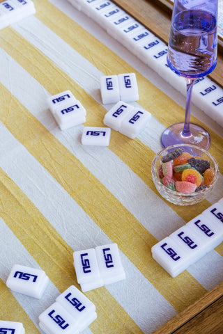 LSU® - Louisiana State University® Mahjong Tiles - PRE ORDER