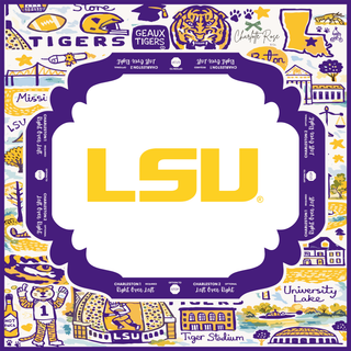 LSU Mahjong Mat • Preorder