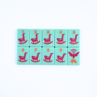 THE SOUTHEAST SERIES:  Mahjong Set with Southern Charm