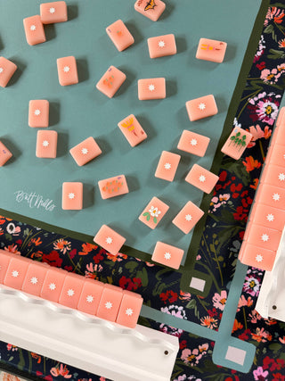Britt Mills Ruby Neoprene Mahjong Mat