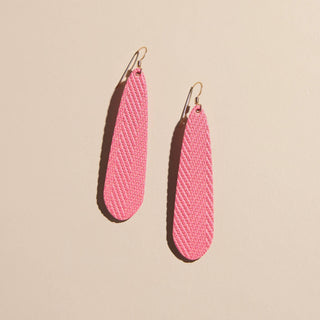 Diana Coral Punch Earrings