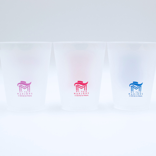 Mahjong Frosted Cups  |  10 Different Designs in Every Pack