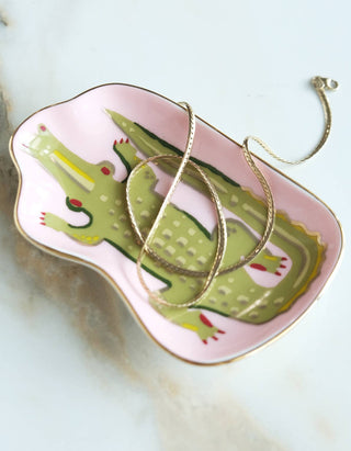 Alligator Dice Dish