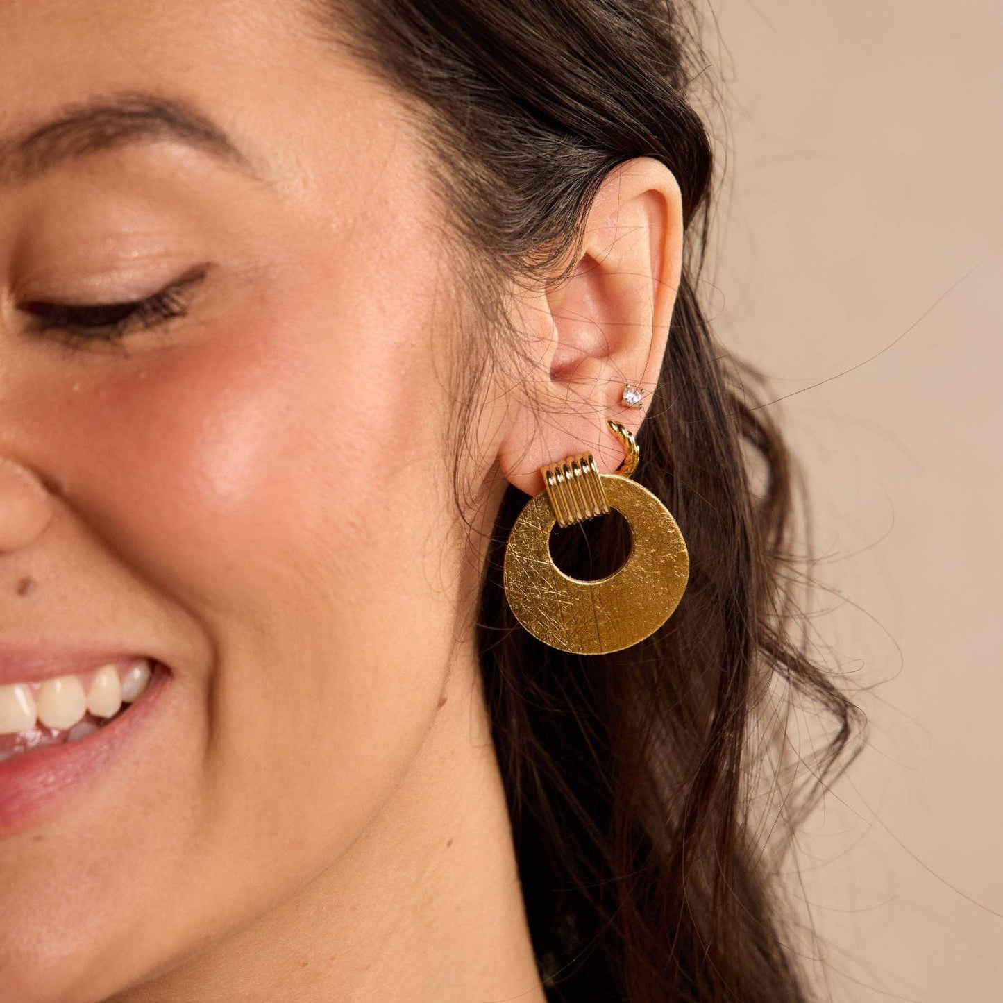Tinley Vintage Gold Earrings