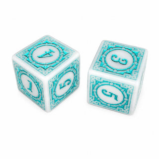 Caribbean Paradise Mahjong Dice (Set of 2)