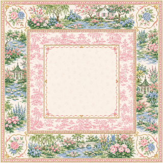 Sunday in the Garden Mahjong Mat (Preorder)