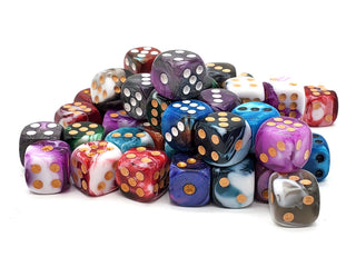 Bag O' D6's 12mm 60ct - Vorpal - Mixed Colors