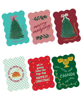 Holiday Tile Shufflers (Set of 2): Save The Jokers For Me