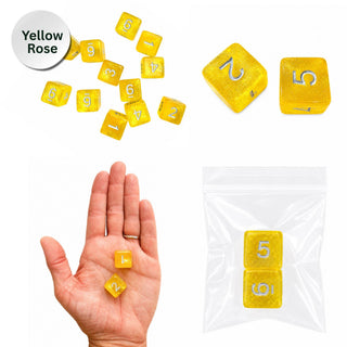 Sparkle Dice - Mahjong Specialty Dice - Gift Ready : Sapphire