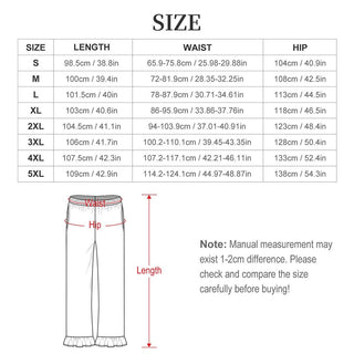 Mahjong Ruffle Pajama Pants | Soft Lounge Pants PJS Palm: White / 2XL