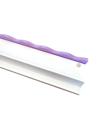 Wavy Mahjong Rack Pusher Set - Lilac