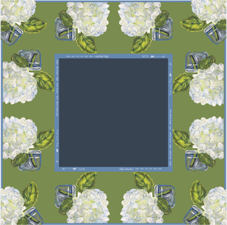 EP Faughn Floral Mahjong Mat (preorder)