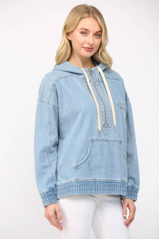 Charlie Denim Pullover