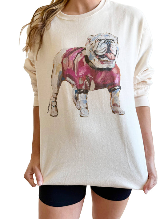 "Bulldog Red" Sweatshirt