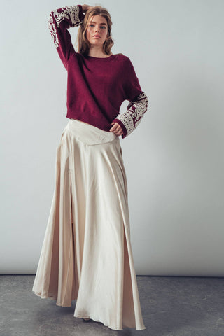 Allie Embroidered Sweater