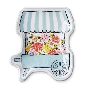 Flower Cart Dice Dish