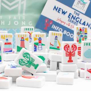 The New England Series: Mahjong Set with Nautical Flair