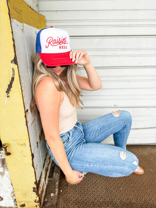 Raisin’ Hell Trucker Hat 