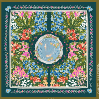 Britt Mills Eden Leatherette Mahjong Mat