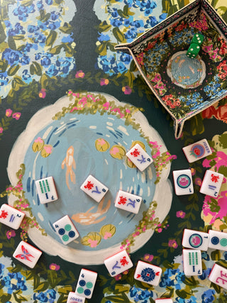 Britt Mills Eden Leatherette Mahjong Mat