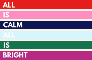 11x17 BRIGHT CHRISTMAS insert set of 10