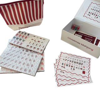 Christmas Kiss Mahjong Tile Set (Preorder)