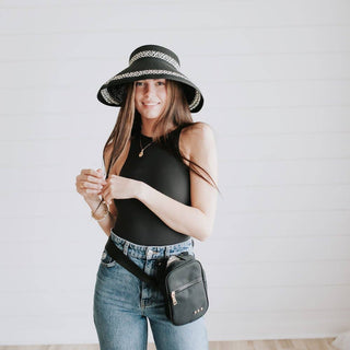 Roll Up Sun Visor: Beige