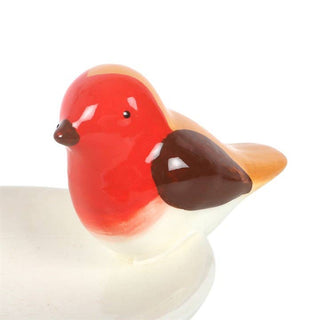 Robin Bird Bath Dice Dish