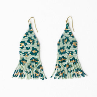 Delilah Earrings: Green