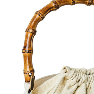 Tala Moonlight Tile Bag - Ivory Crocodile