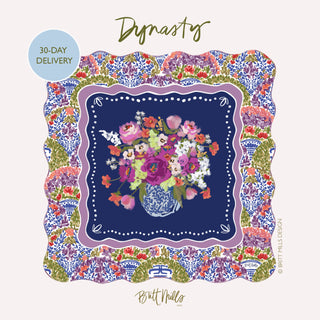 Britt Mills Mahjong Mats: Royal Blooms (Preorder)